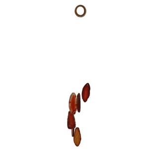 Agate Wind Chime Small Natural (Brown)